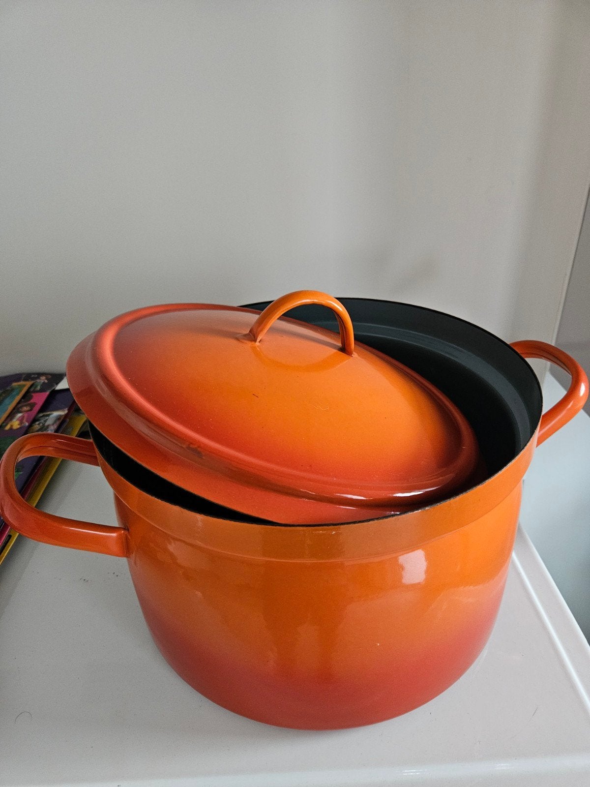 grote pot, Ophalen
