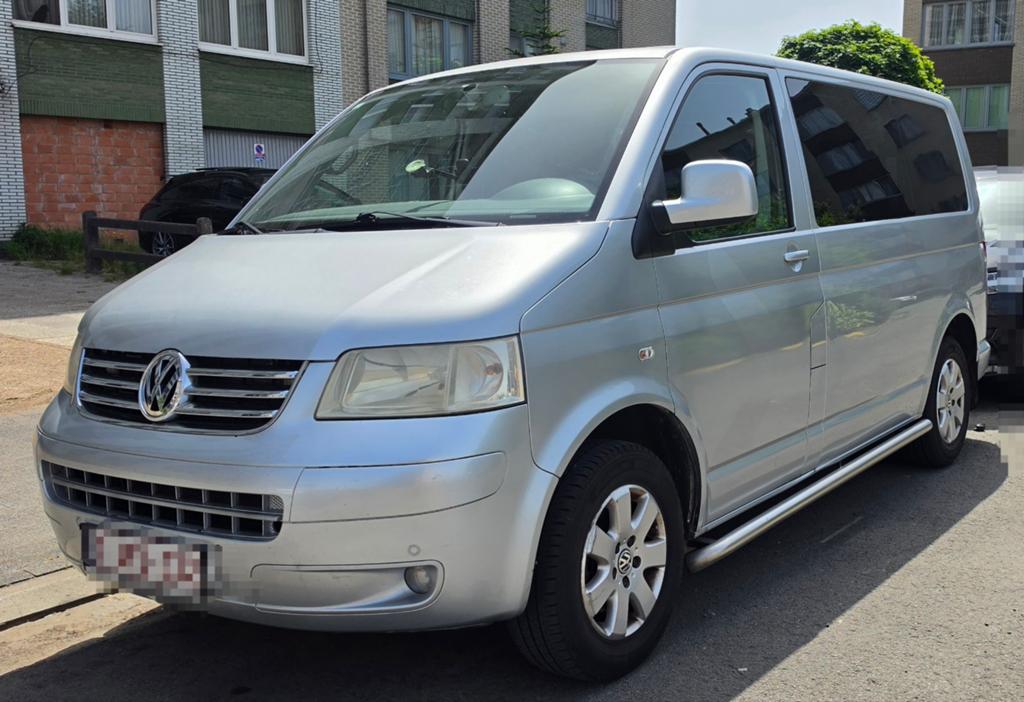 VW Transporter 2.5TDI à cabine double, Argent ou Gris, Achat, Electronic Stability Program (ESP), 4 portes