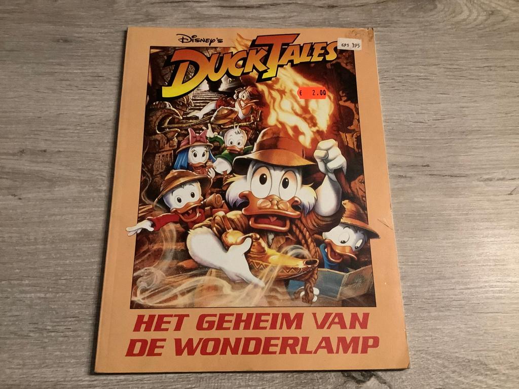 Disney Ducktales strip: Het geheim van de wonderlamp (1991), Boeken, Eén stripboek, Ophalen of Verzenden, Zo goed als nieuw, Disney