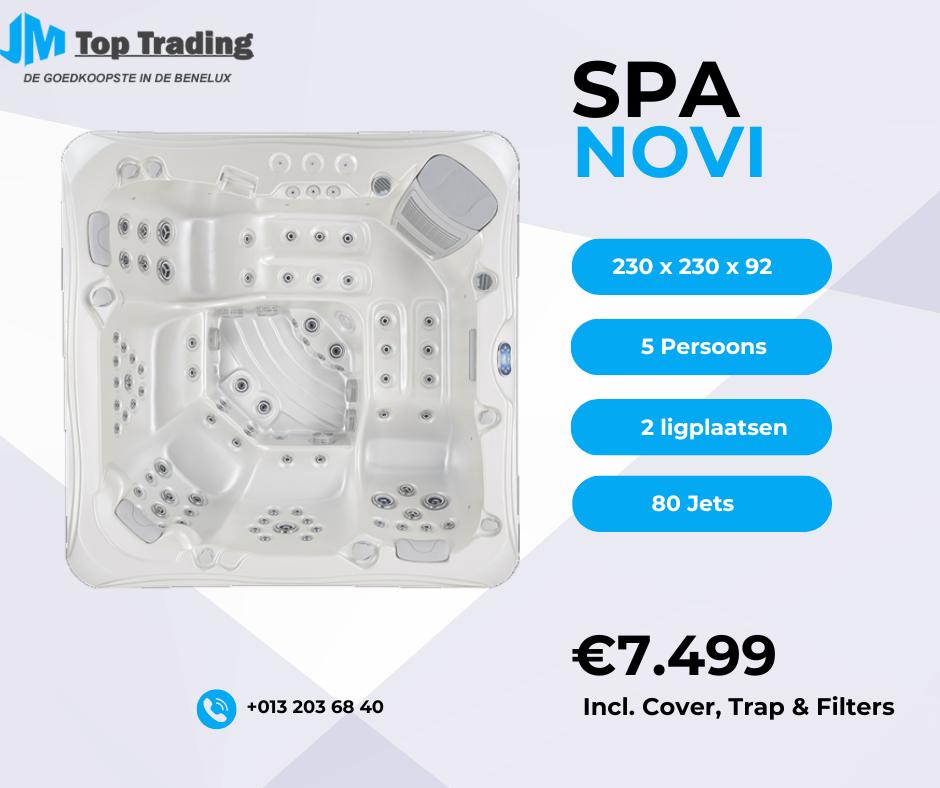 AquaLife Spa (jacuzzi) – Novi 230x230cm 5 pers. (Balboa), Tuin en Terras, Ophalen, Nieuw, Overige typen