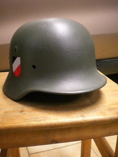 Casque Allemand wwII   " Stahlhelm ", Collections, Objets militaires | Seconde Guerre mondiale, Enlèvement ou Envoi