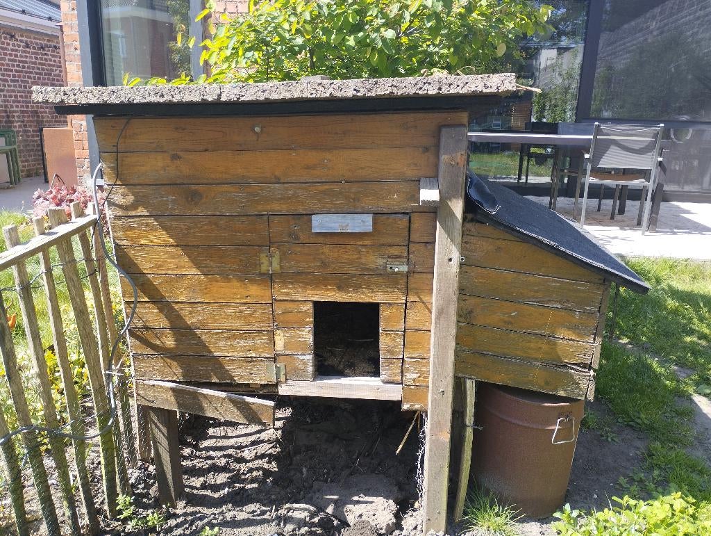 Gratis kippenhok -gereserveerd, Enlèvement, Utilisé, Poulailler