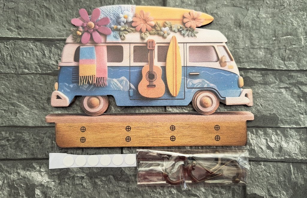 présentoire porte-clé vw combi, Verzamelen, Sleutelhangers, Overige typen, Nieuw, Ophalen of Verzenden