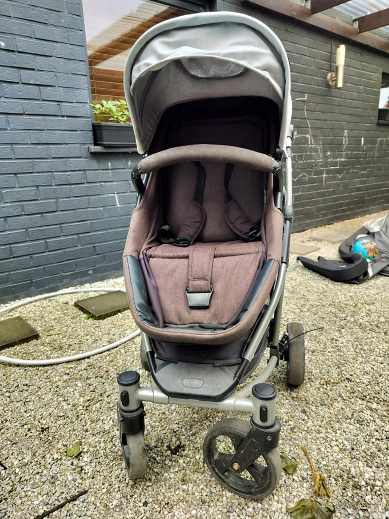 Buggy 3 in 1: Maxi Cosi, ligstand en zitstand, Kinderen en Baby's, Ophalen, Voetenzak