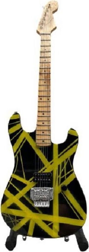 Miniatuur replica Self Build gitaar - Eddie van Halen, Enlèvement ou Envoi, Neuf