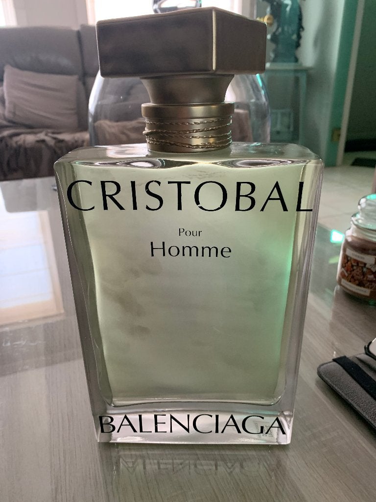 Balenciaga Cristobal XXL Factice parfum, Ophalen, Nieuw, Overige typen, Gevuld