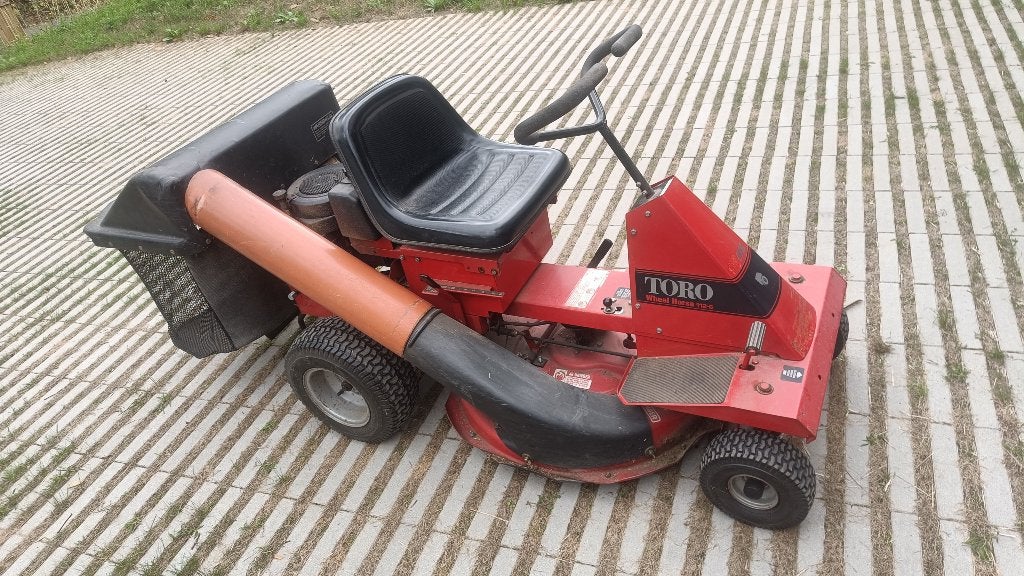 Zitmaaier TORO Wheel Horse 112-6, Tuin en Terras, Ophalen, Gebruikt, Elektrische starter, Toro