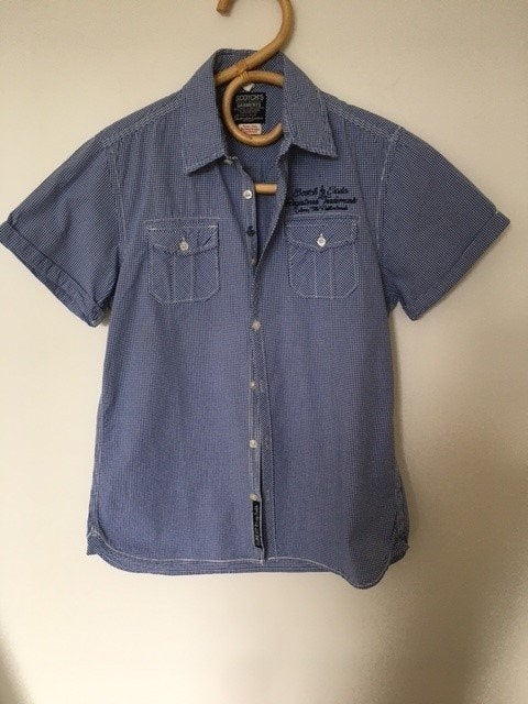 Chemise Scotch & Soda – Taille S – Comme neuve, Enlèvement, Comme neuf, Bleu, Scotch & Soda