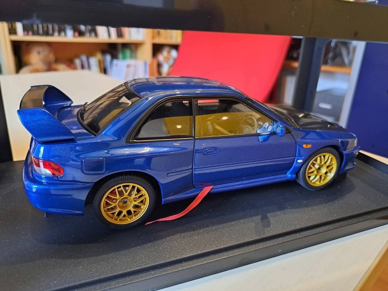 Nieuwe Subaru Impreza 22B STI Carbon Edition 1/18 Autoart, Ophalen of Verzenden, Nieuw, Auto, Autoart