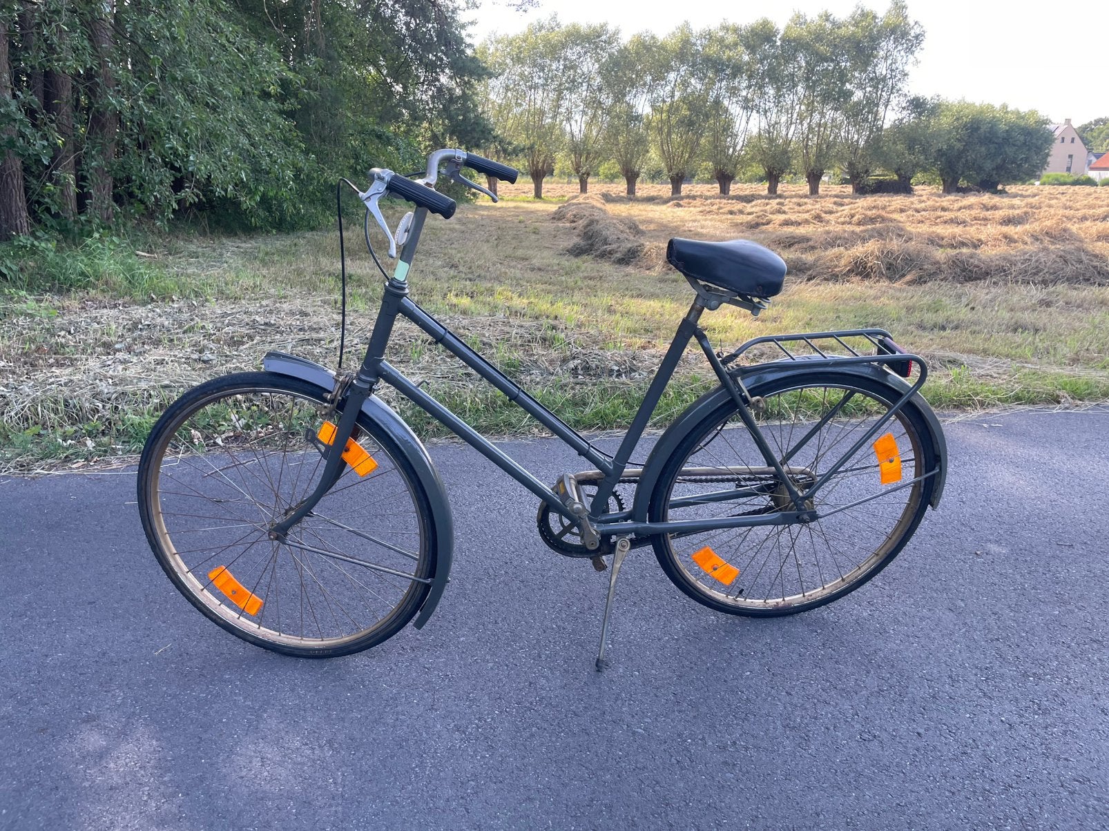 Damesfiets, rijdt en remt, Ophalen, Gebruikt
