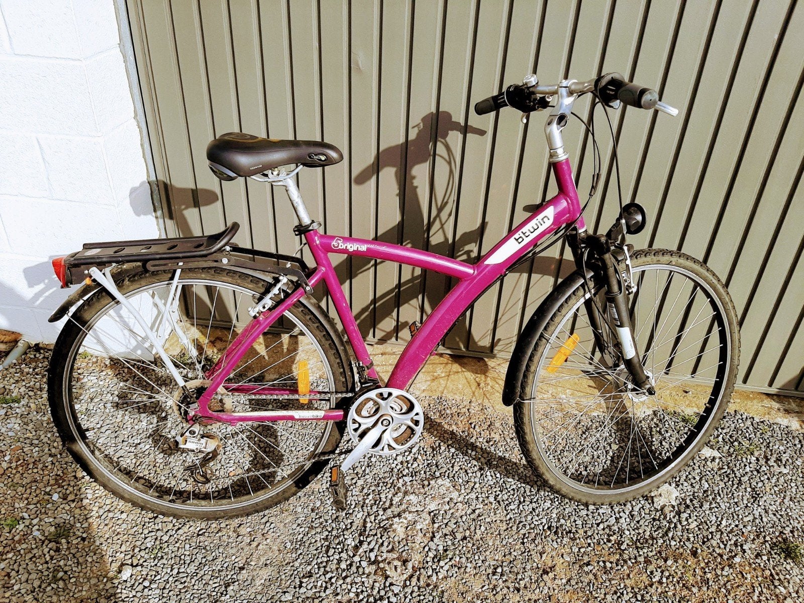 Vélo btwin décathlon dame taille L comme neuf, Enlèvement