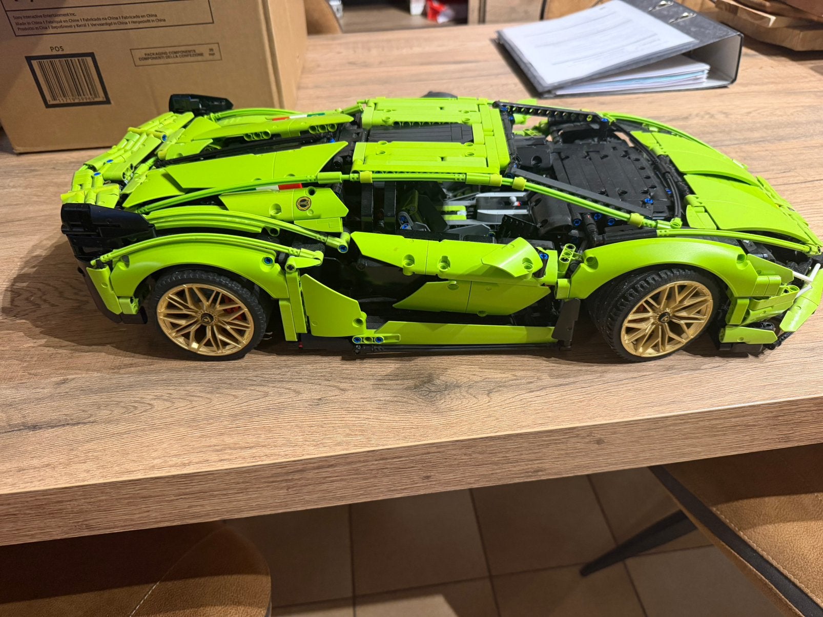 Lamborgini Lego, Ophalen, Zo goed als nieuw