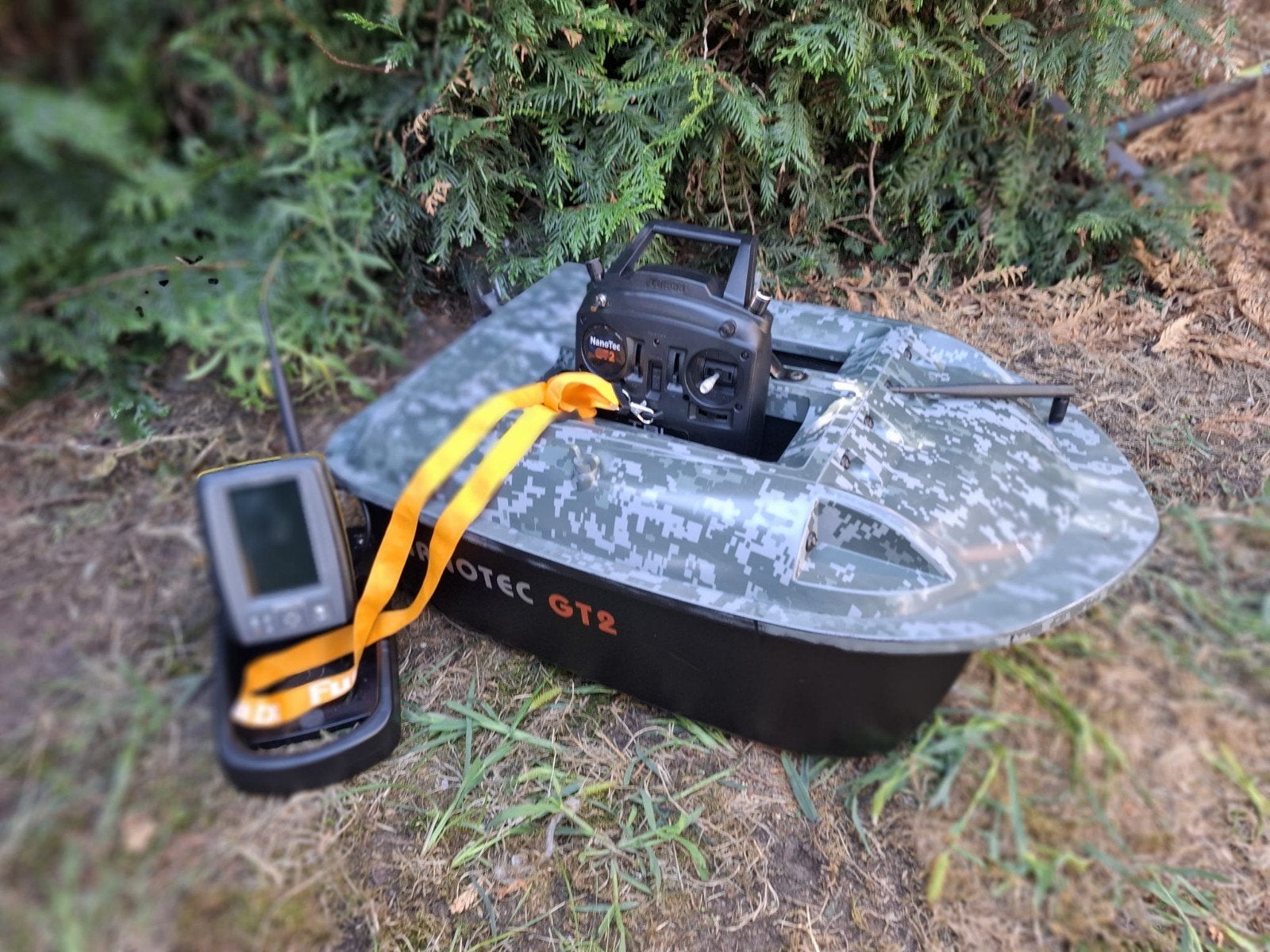 voerboot Nanotec gt2 met gps fishfinder en 1 jaar garantie, Ophalen of Verzenden