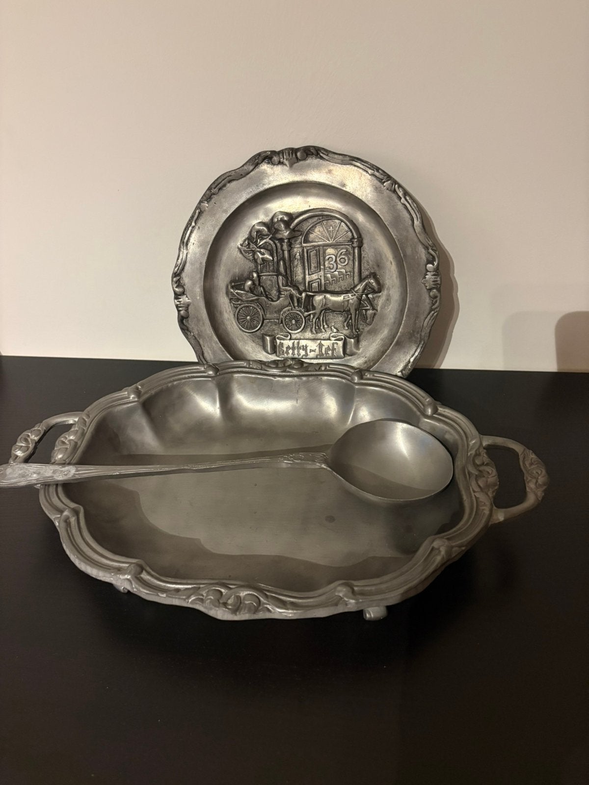 Lot tin, Antiquités & Art, Enlèvement