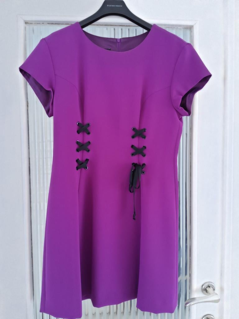 Moschino boutique M 38-40, Kleding | Dames, Jurken, Ophalen of Verzenden, Paars