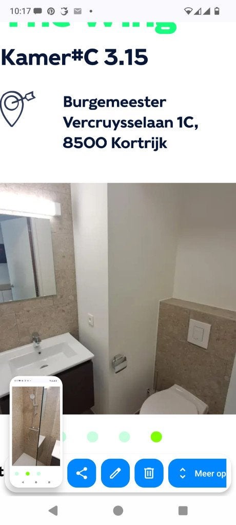 Studio/kamer in Kortrijk, Immo, Minder dan 20 m², Provincie West-Vlaanderen