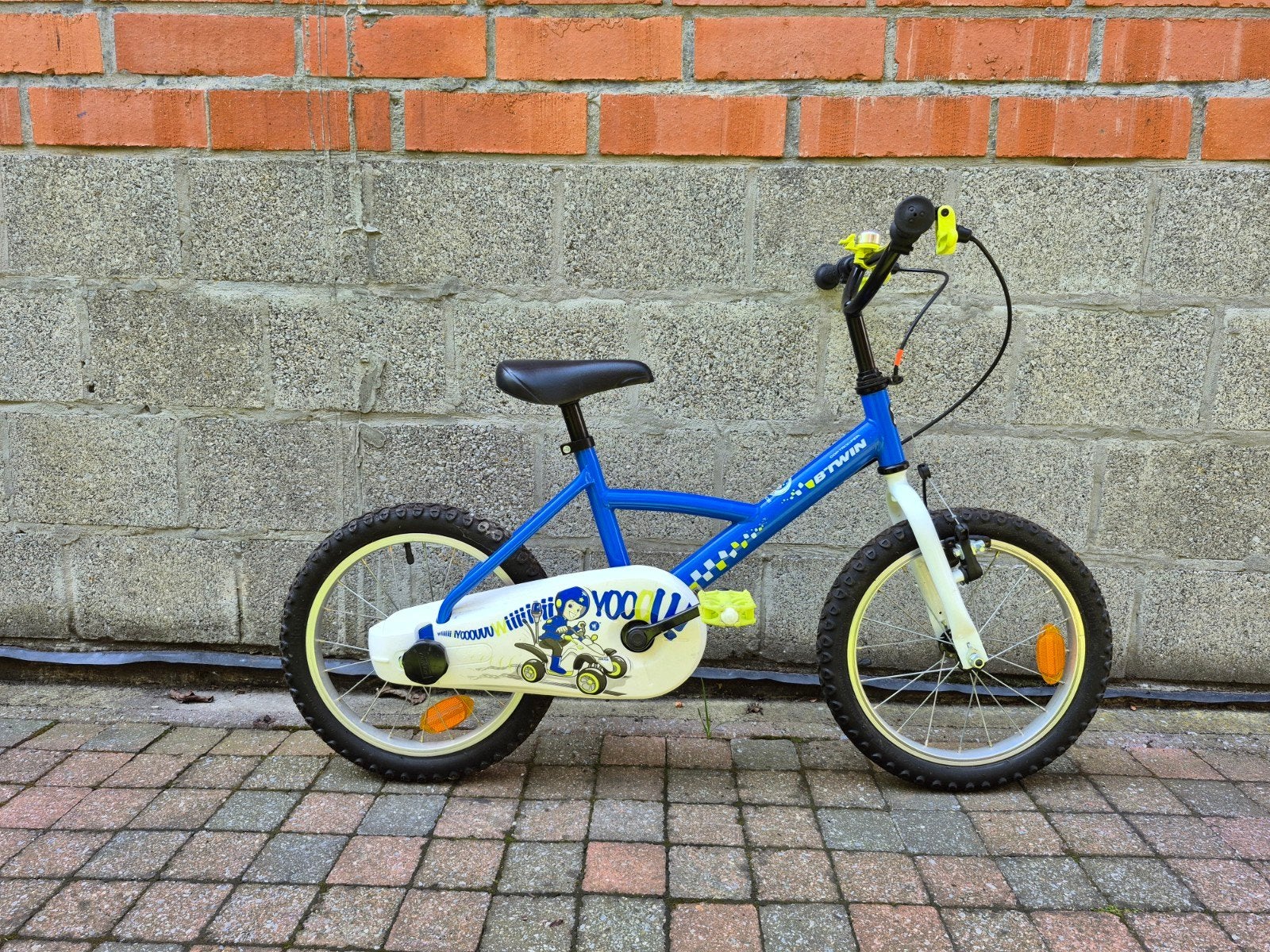 kinderfiets B-twin 16 inch. 4-6 jaar., Ophalen of Verzenden