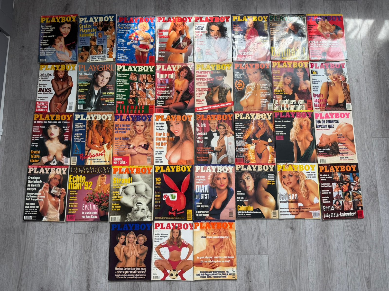 Playboy magazine, Ophalen, Zo goed als nieuw