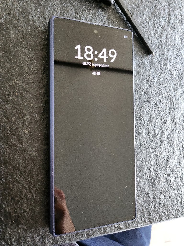 Samsung Galaxy Z Fold 6, Telecommunicatie, Ophalen, Blauw, Touchscreen, 512 GB