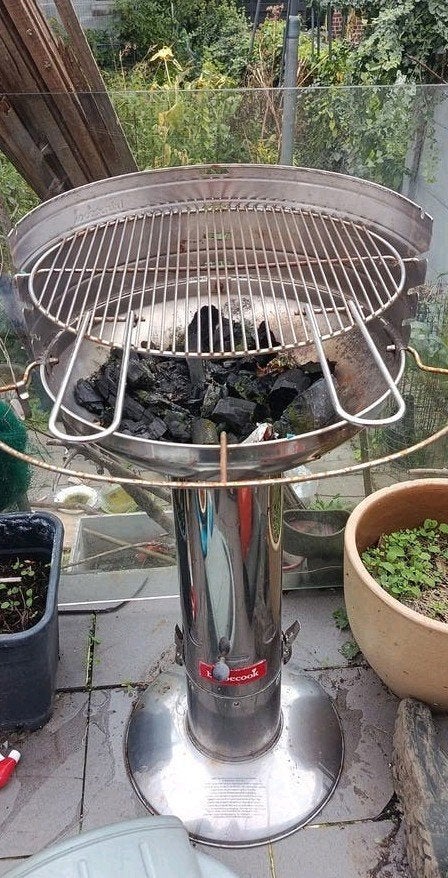 Barbecook Loewy, Tuin en Terras, Houtskoolbarbecues, Ophalen, Gebruikt, Barbecook, Met accessoires