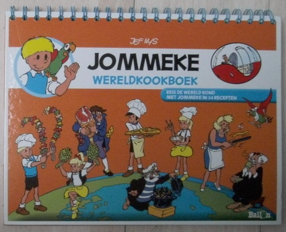 Jommeke wereldkookboek, Boeken, Ophalen of Verzenden