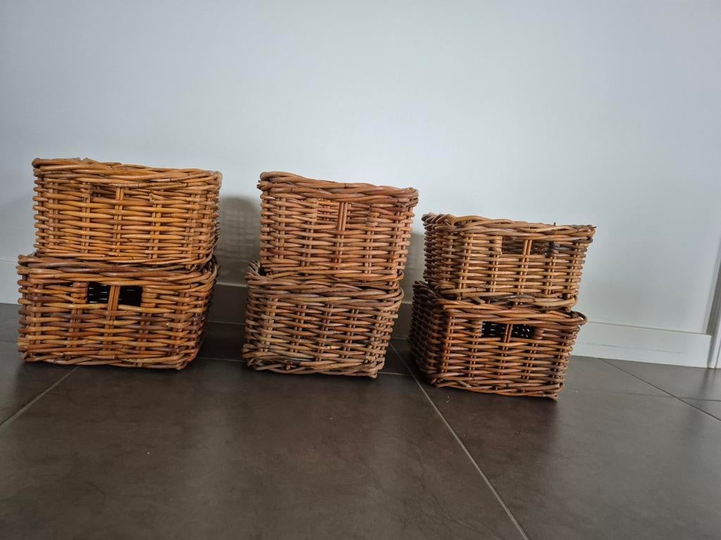 Set van 6 mandjes, Ophalen