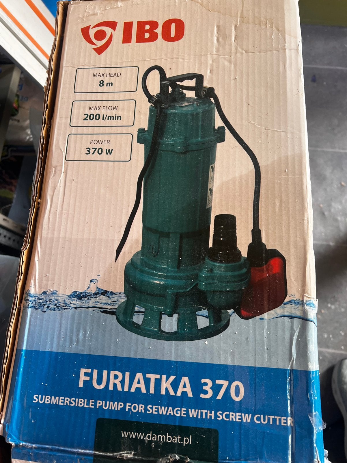 Dompelpomp, Tuin en Terras, Ophalen, Gebruikt, Elektrisch, Dompelpomp