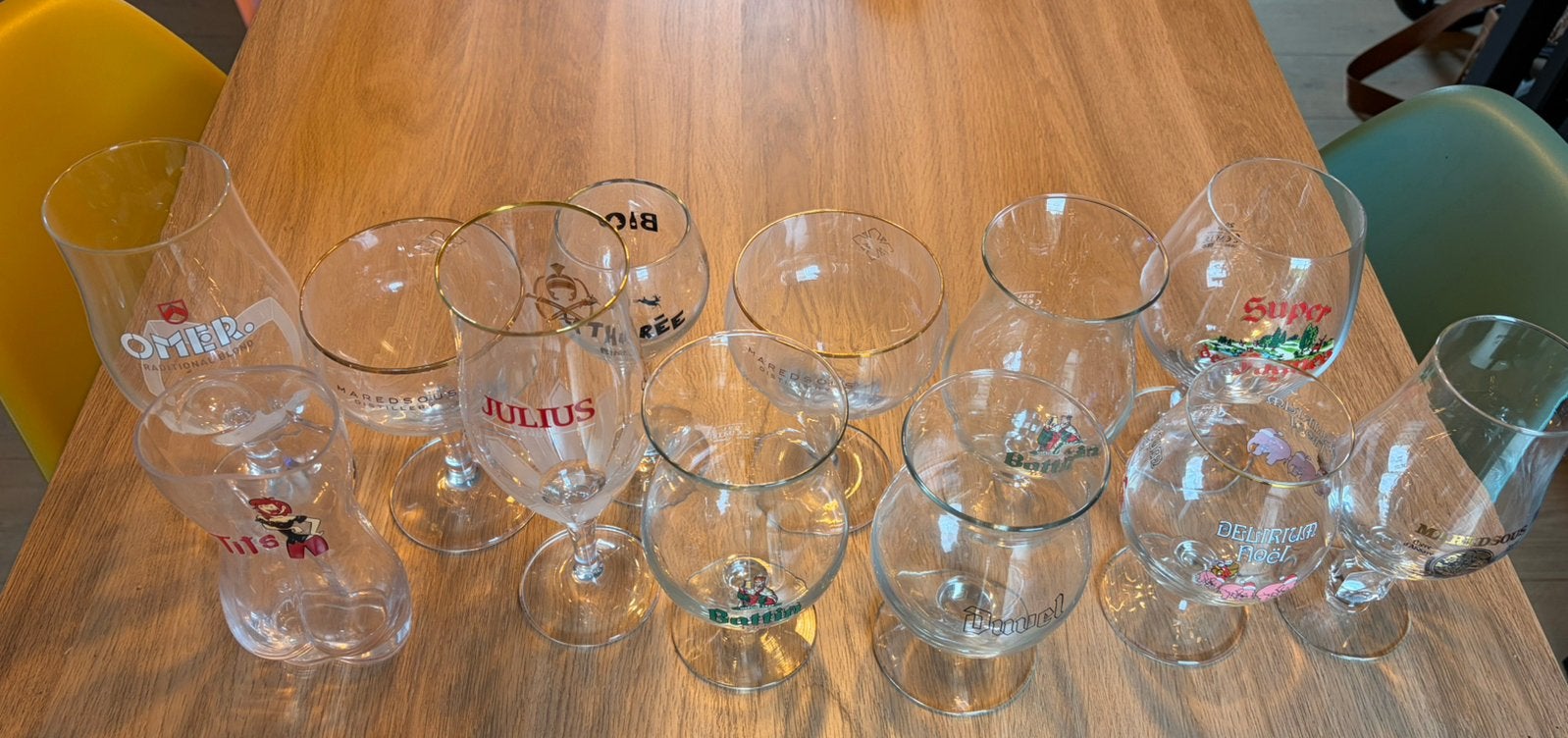 Verres à bière, Collections, Enlèvement, Comme neuf