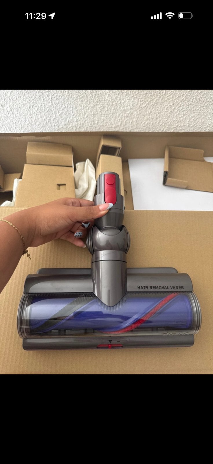 Brosse Dyson original et neuve elle n’a jamais touché le sol, Electroménager, Enlèvement ou Envoi, Neuf