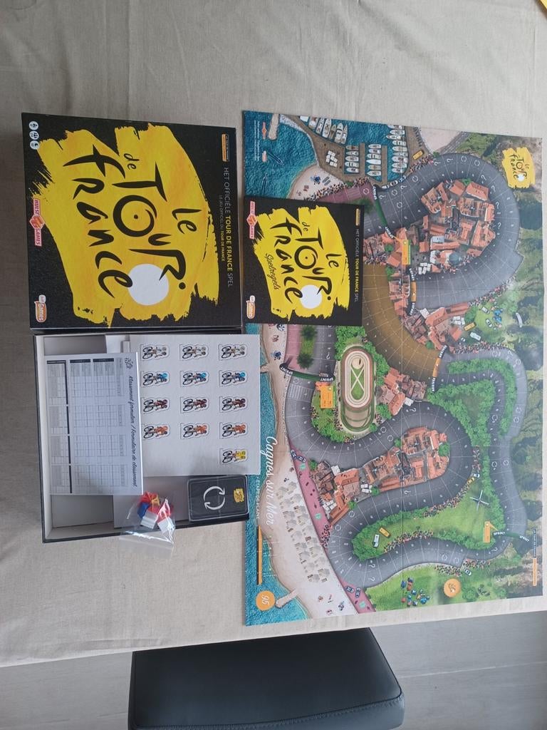 Le Tour de France spel., Ophalen