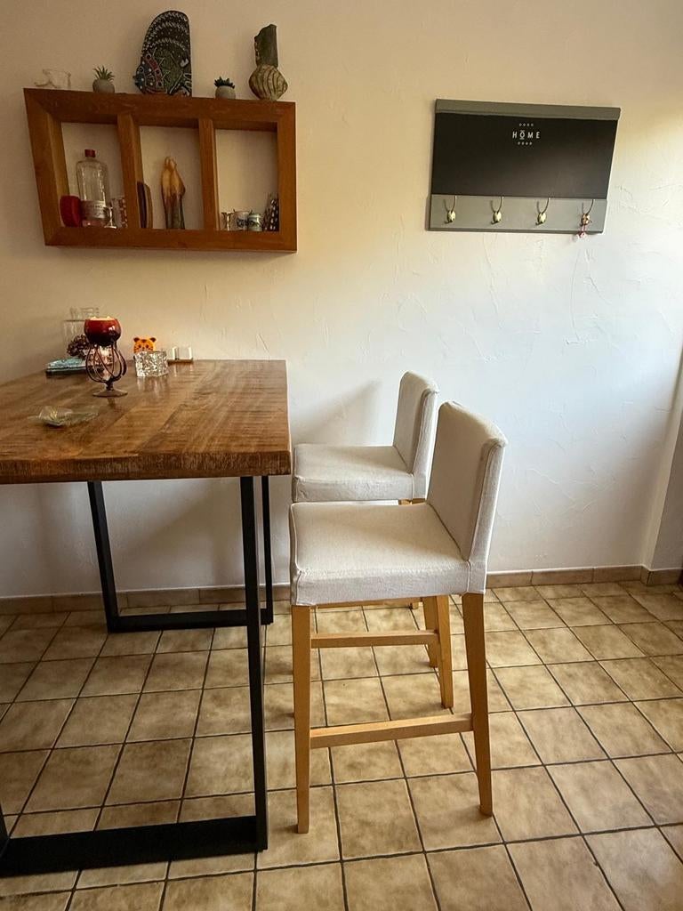 4 Henriksdal barstoelen van IKEA, Huis en Inrichting, Eén