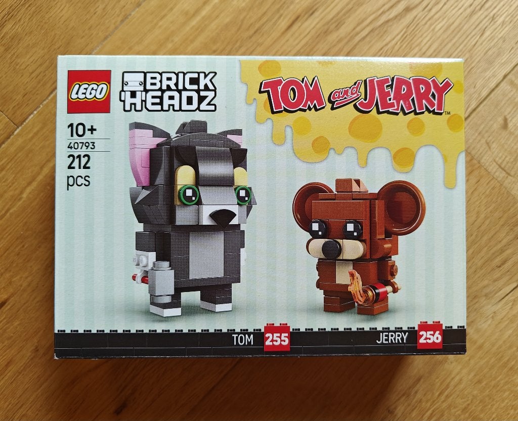 LEGO Brickheadz 40793 - Tom & Jerry, Kinderen en Baby's, Speelgoed | Duplo en Lego, BrickHeadz, Lego, Nieuw, Ophalen of Verzenden