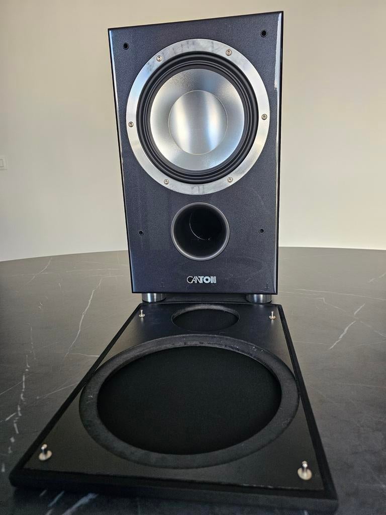 ️ CANTON Chrono AS 525 SC-subwoofer ️, Audio, Tv en Foto, Gebruikt, Subwoofer, 120 watt of meer, Ophalen