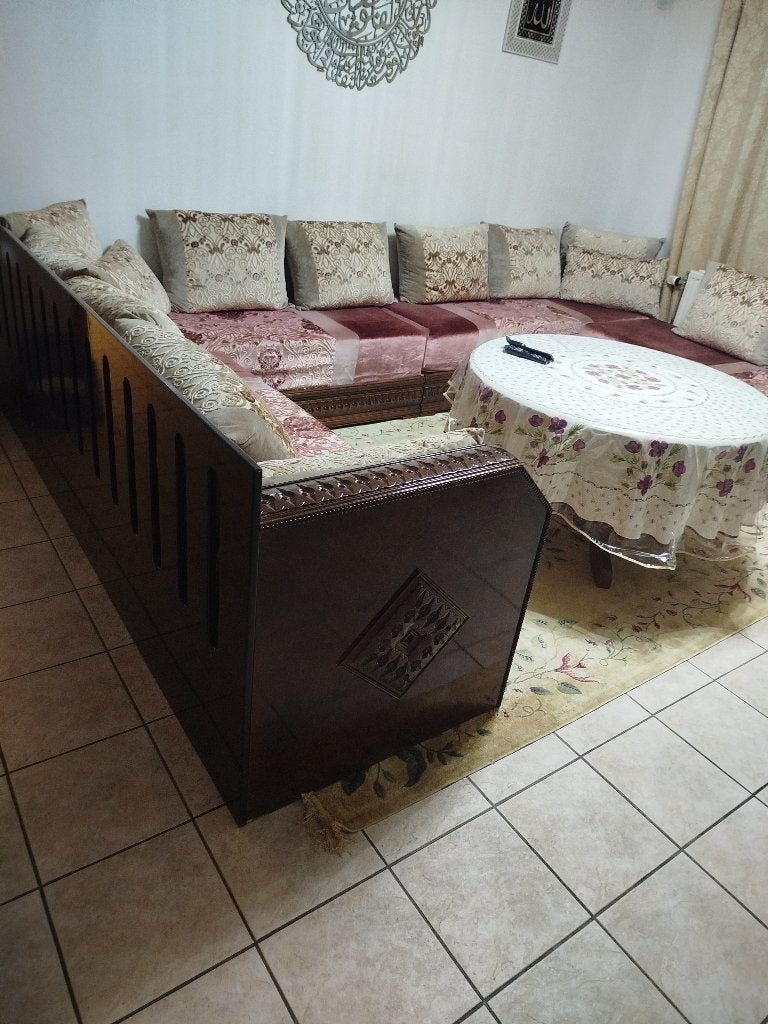 Salon marocain, Enlèvement, Utilisé, Bois