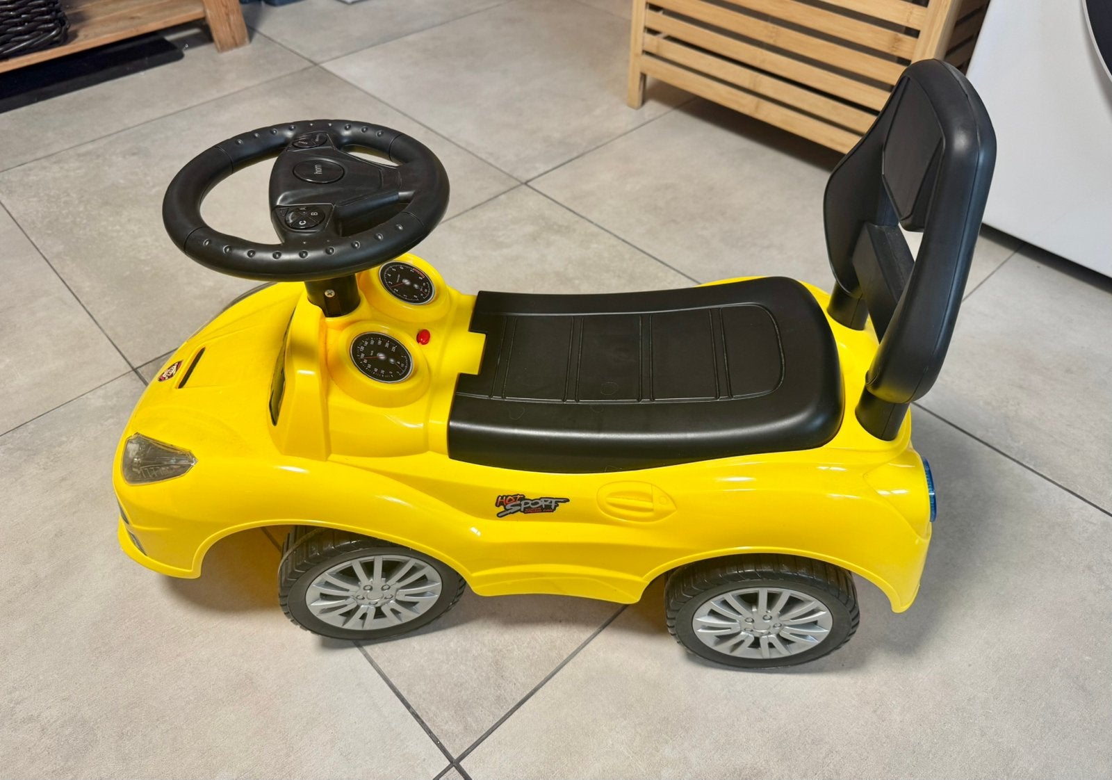 Porteur Enfant Voiture avec Klaxon et Comptines (+24 mois), Enlèvement, Comme neuf