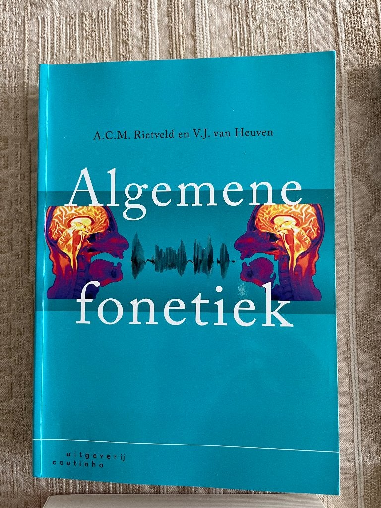 Handboek Algemene Fonetiek, Ophalen, Zo goed als nieuw, Hoger Onderwijs