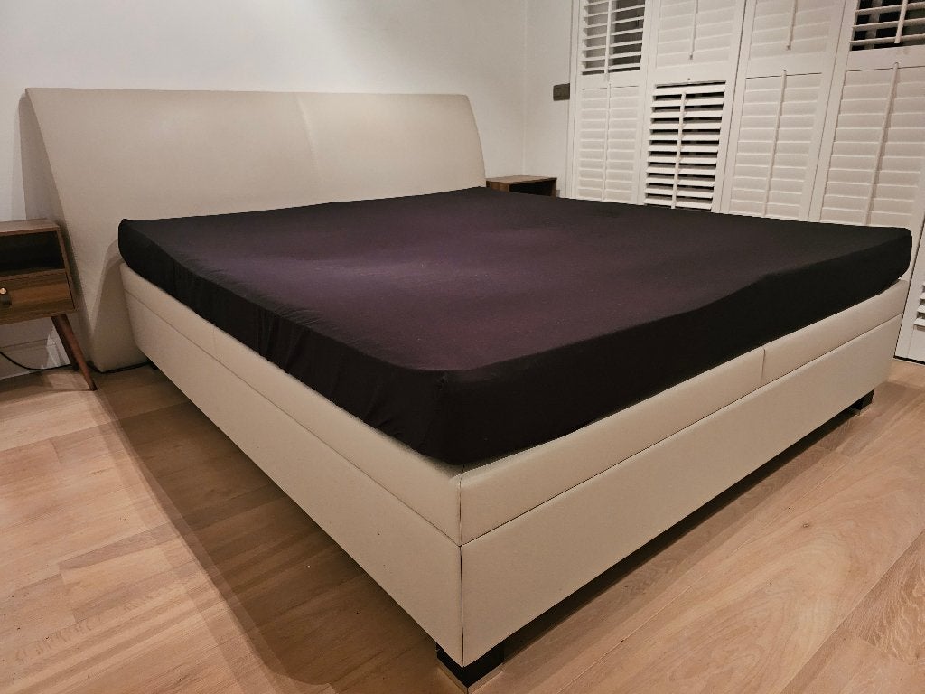 Luxe Boxspring Waterbed 180x210, Ophalen, Gebruikt, 210 cm, Tweepersoons