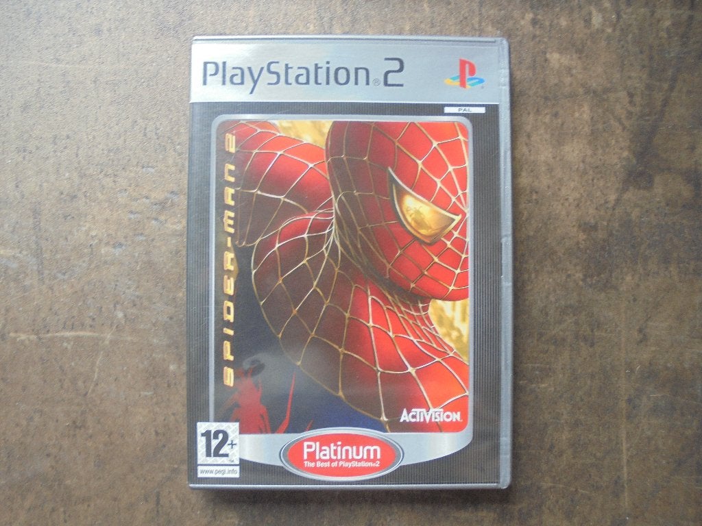 Spider-Man 2 voor PS2 (zie foto's), Avontuur en Actie, Gebruikt, 1 speler, Ophalen of Verzenden