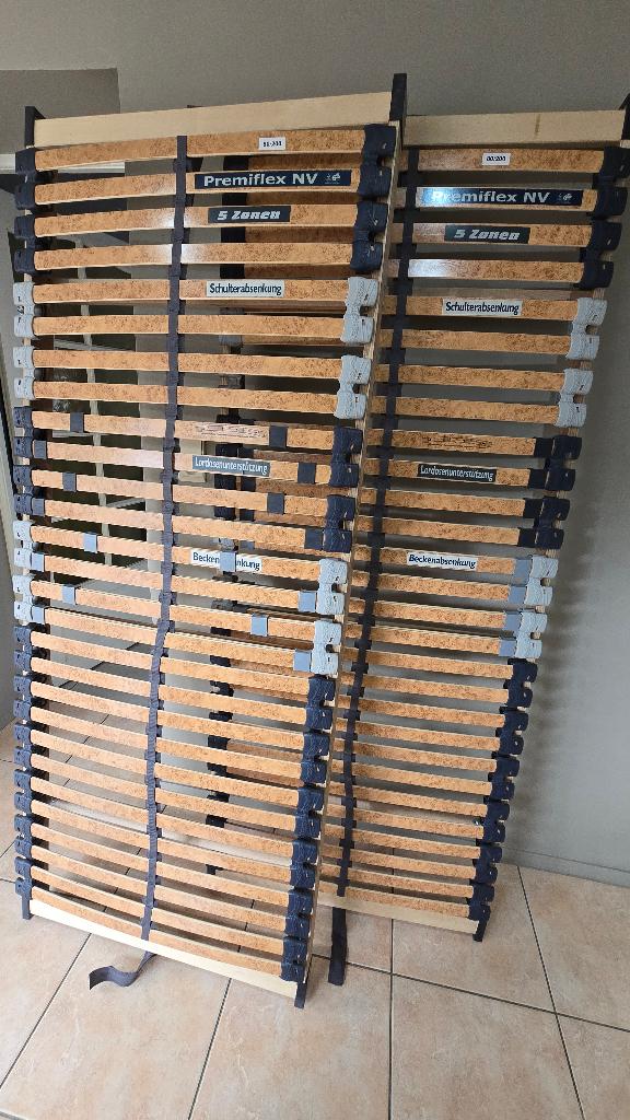 2 sommiers 80x200, Une personne, Utilisé, Sommier, 200 cm