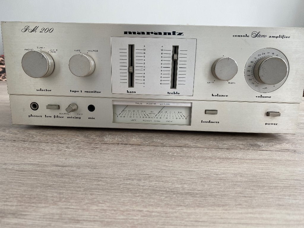 Marantz PM 200 Versterker, Audio, Tv en Foto, Marantz, Ophalen of Verzenden, Zo goed als nieuw, Minder dan 60 watt