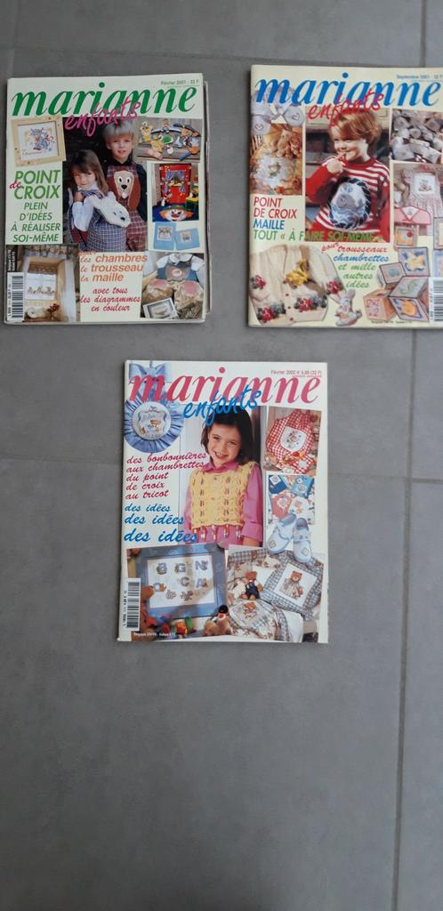 Kruissteek en handwerk tijdschriften,  1€ per stuk, Hobby en Vrije tijd, Ophalen, Zo goed als nieuw