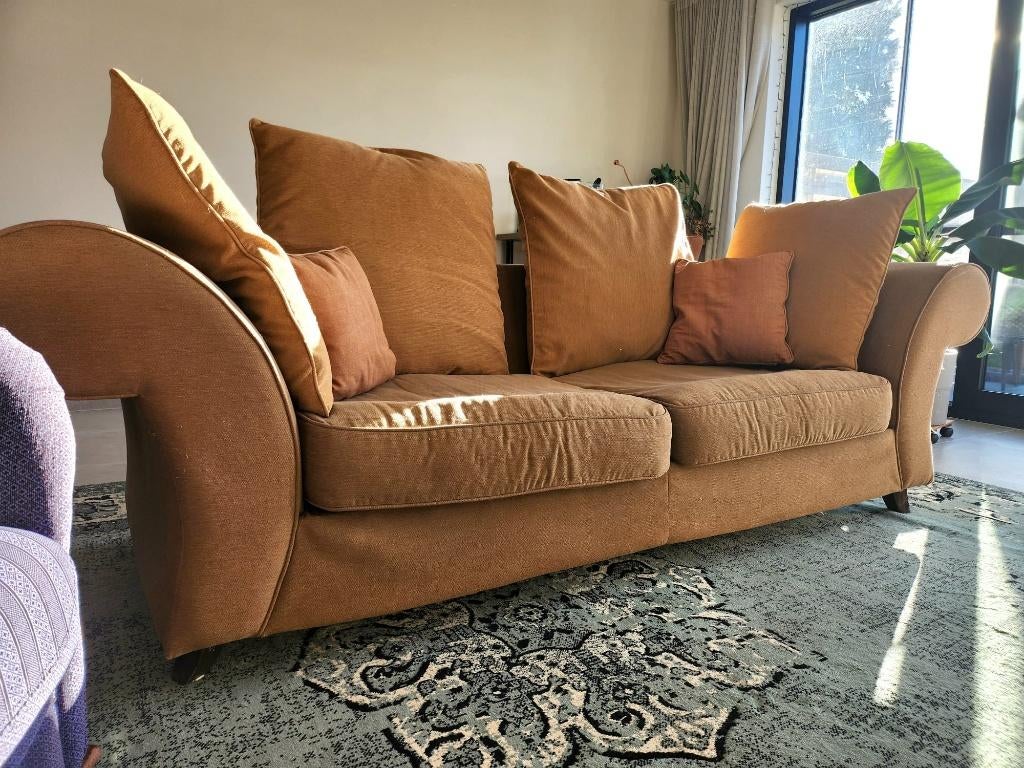 retro zetel, Ophalen, Driepersoons, 75 tot 100 cm, Zo goed als nieuw