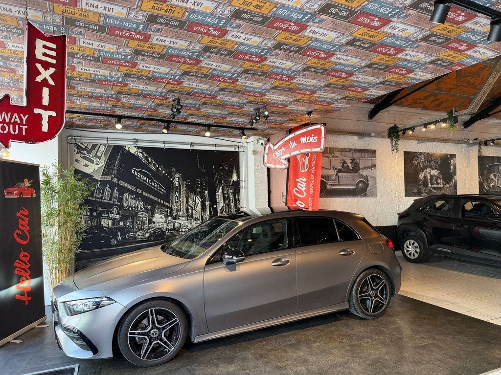 Mercedes-Benz A-Klasse 200 d * AMG PACK * LIFT * PANO * CAM, Automaat, Gebruikt, 4 cilinders, Alcantara