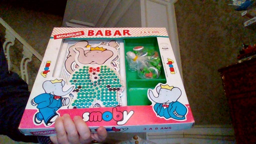 Jeu mosaîque (babar) smoby, Enlèvement
