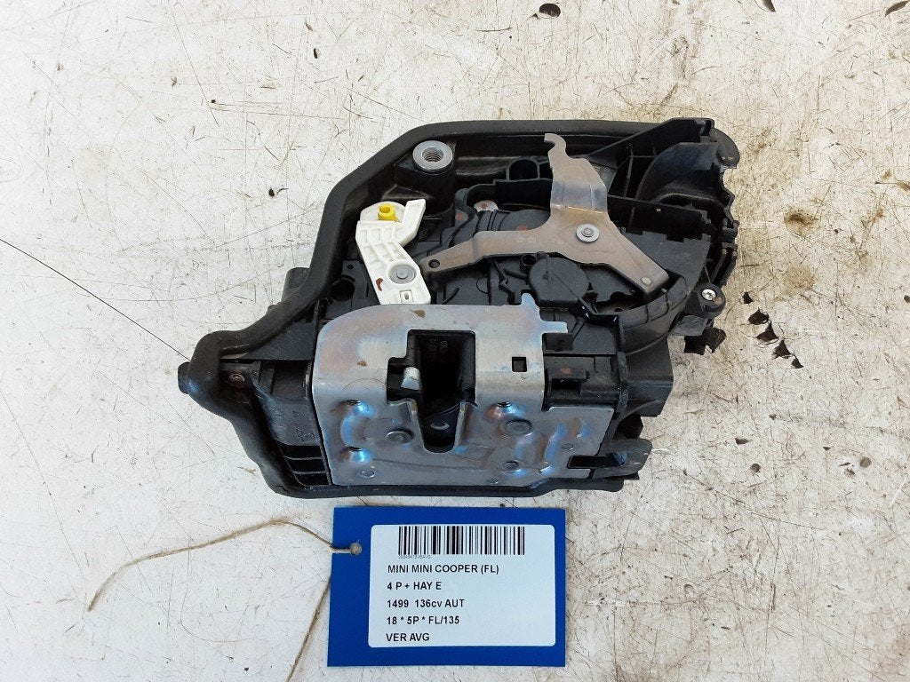 PORTIERSLOT LINKS VOOR Mini Mini (F55) (728193112), Gebruikt, Voor, Mini