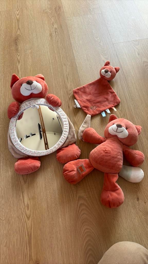 Autospiegel - knuffel - doudou van Nattou, Ophalen, Zo goed als nieuw