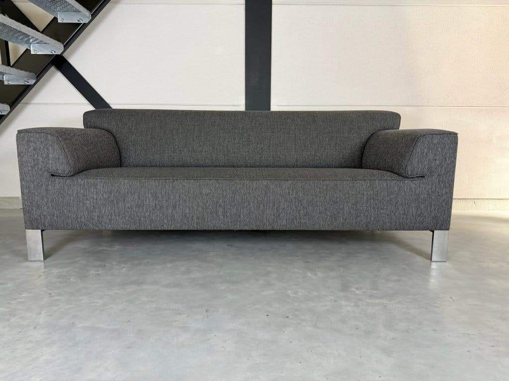 Pode Edit – Dark Grey – Zo goed als nieuw, Huis en Inrichting, Ophalen, Leolux Artifort Harvink, Driepersoons, 75 tot 100 cm