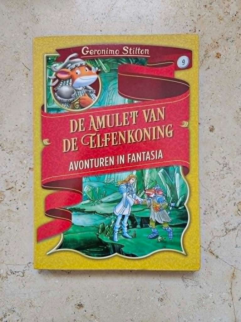 Boek Geronimo Stilton: De amulet van de elfenkoning, Boeken, Ophalen, Zo goed als nieuw, Geronimo Stilton