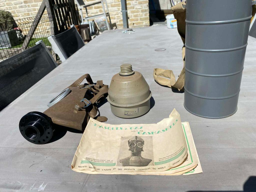 gasmasker l-702, Verzamelen, Ophalen