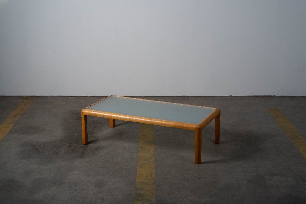 Van den Berghe Pauvers - salontafel, Ophalen, Glas, 100 tot 150 cm, 50 tot 100 cm